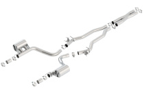 2015-2023 Dodge Challenger SRT Hellcat Catback Sportavgassystem ATAK Borla